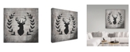 Trademark Global lightbox Journal 'Farm Fresh Deer' Canvas Art - 24" x 24" x 2"